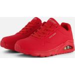 Rode Rubberen Skechers Uno Damessneakers  in maat 42 