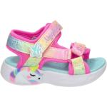 Roze Nylon Skechers Meme / Theme Unicorn Sandalen  in 24 met motief van Eenhoorns voor Meisjes 