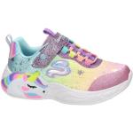 Roze Skechers Meme / Theme Unicorn LED sneakers & Lichtgevende Sneakers  in maat 33 met Hakhoogte tot 3cm met motief van Eenhoorns in de Sale voor Meisjes 