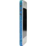 Lichtblauwe iPhone 4 / 4S hoesjes type: Bumper Hoesje met Glitter 