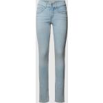 Lichtblauwe Polyester Stretch LEVI´S Skinny jeans voor Dames 