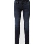 Donkerblauwe Polyester Stretch Jack & Jones Skinny jeans voor Heren 
