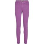 Paarse Polyester High waist Mos Mosh Skinny jeans voor Dames 