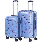 Blauwe Polycarbonaat Rolwiel Handbagage koffers 