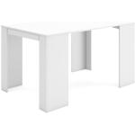 Moderne Witte Aluminium Uitschuifbare tafels voor 6 personen 