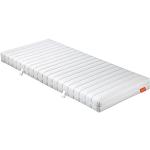 Witte Polyester Pocketvering Sleepling Gewatteerde H3 Pocketvering matrassen  in 120x200 