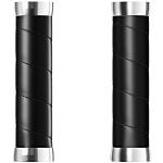 Slender Leather Grips (130+130mm) - Black - New22