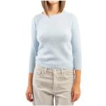 Blauwe Angora Roberto Collina Sweatshirts  in maat S Sustainable in de Sale voor Dames 