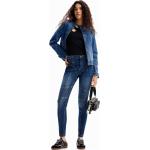 Blauwe Elasthan Desigual Slimfit jeans  in maat XL Sustainable voor Dames 