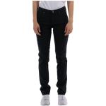 Cigarette Zwarte Stretch Emporio Armani Slimfit jeans  in maat XS  lengte L32  breedte W33 in de Sale voor Dames 
