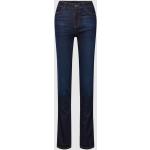 Blauwe Polyester Emporio Armani Slimfit jeans voor Dames 
