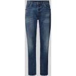 Donkerblauwe Emporio Armani Slimfit jeans in de Sale voor Heren 