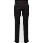 Zwarte Bugatti Slimfit jeans met Studs voor Heren 
