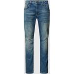 Lichtblauwe Polyester Cars Cars Jeans Used Look Slimfit jeans voor Heren 