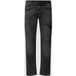 Donkergrijze Stretch Emporio Armani Slimfit jeans in de Sale voor Heren 