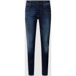 Blauwe Polyester Stretch G-Star 3301 Slimfit jeans voor Heren 