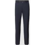 Marine-blauwe Polyester Selected Selected Homme Herenpantalons in de Sale 