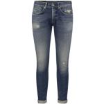 Casual Blauwe DONDUP Skinny jeans in de Sale voor Heren 