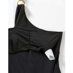Zwarte Corrigerende badpakken  in maat XL asymmetrische voor Dames 