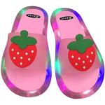 LED / Oplichtend / Gloeiend LED sneakers & Lichtgevende Sneakers  voor de Zomer  in 24 met Klittenbandsluitingen voor Meisjes 