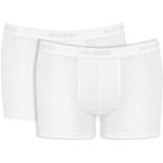 Witte Lycra sloggi Shorts 2 stuks in de Sale voor Heren 