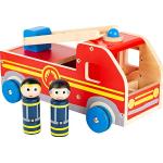 Multicolored Houten Small Foot Sinterklaas Brandweer Speelgoedauto's in de Sale voor Kinderen 