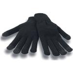 Zwarte Touch Screen handschoenen  in maat XL voor Dames 