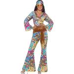 Multicolored Polyester Smiffys Bloemen Discokleding  voor de Zomer  in maat S met motief van Halloween in de Sale voor Dames 