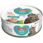 Smølke Soft Paté vis kattenvoer 24 x 80 g