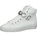 Witte Paul Green Hoge sneakers met Hakhoogte 3cm tot 5cm voor Dames 