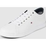 Witte Leren Tommy Hilfiger Essentials Herensneakers 