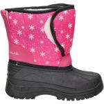 Roze Snow Fun Snowboots met Klittenbandsluitingen voor Meisjes 