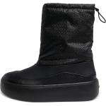 Zwarte Calvin Klein Gevoerde laarzen met Hakhoogte 3cm tot 5cm met Ronde neuzen in de Sale voor Dames 