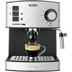 Roestvrije Stalen SOLAC koffiefilterapparaten met motief van Koffie 