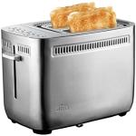 Solis Sandwich Toaster 8003 Toaster Broodrooster - Toaster Tosti - Tosti Apparaat - Turbofunctie - Functie voor Bagels - Extra Brede Sleuven - 7 Bruiningsniveaus - Broodrooster met Tostiklemmen - Zilver