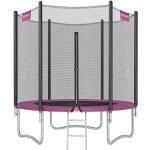 Roze Stalen Songmics Ronde trampolines voor Kinderen 