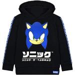 Sonic The Hedgehog Hoodie voor kinderen Japanse Gamer zwarte trui 4-5 jaar