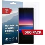 Rosso Sony Xperia 1 Ultra Clear Screen Protector Duo Pack