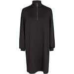 Casual Zwarte Polyester Soyaconcept Trui-jurken  in maat L met Lange mouwen voor Dames 