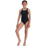 Zwarte Polyester Speedo Chloorbestendige kinder badpakken  in maat 116 voor Meisjes 