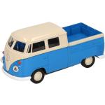 Blauwe Metalen Toi-Toys Volkswagen Bulli / T1 Speelgoedauto's voor Kinderen 