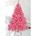 Roze Kunststof Spetebo Kleine kerstbomen 
