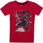 Rode Marvel Kinder T-shirts  in maat 104 voor Jongens 
