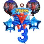Blauwe Spider-Man Ballonnen 