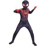 Spiderman Kostuum, Spiderman Pak Zwart Halloween Carnaval Cosplay Lycra 3D Print Pak met Masker 2 Delig Zoals de Echte Spiderman