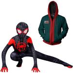 Casual Zwarte Lycra Spider-Man Kinder sweaters met motief van Halloween voor Jongens 