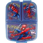 Spiderman (Marvel), sandwichtoaster met 3 vakken, voor kinderen, lunchbox voor kinderen, lunchbox, versierd