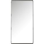 Zwarte spiegel metaal 120 cm 60x120cm Kare Design Ombra Soft