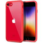 Spigen Ultra Hybrid Case Compatibel met iPhone SE 2022 5G, iPhone SE 2020, iPhone 8 en iPhone 7 -rood