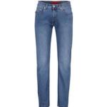 Blauwe Stretch Pierre Cardin Lyon Stretch jeans  lengte L34  breedte W35 met motief van Lyon voor Heren 